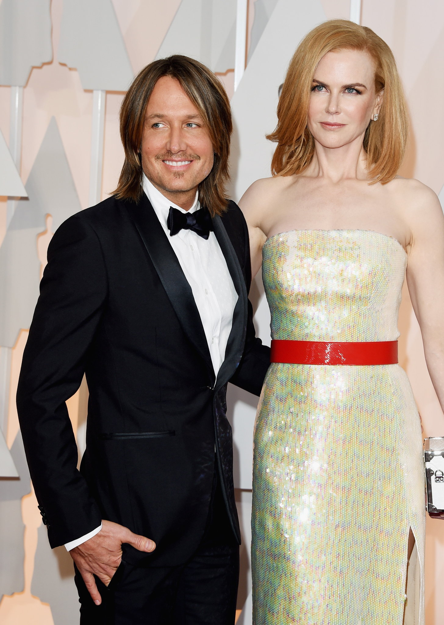 Nicole Kidman and Keith Urban at event of The Oscars (2015)