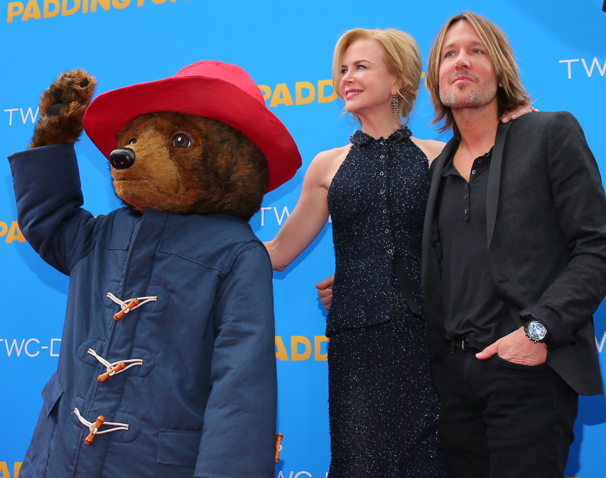 Nicole Kidman and Keith Urban at event of Meskiukas Padingtonas (2014)