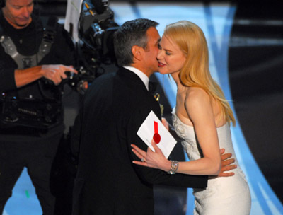 George Clooney and Nicole Kidman at event of The 78th Annual Academy Awards (2006)