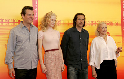 Lauren Bacall, Nicole Kidman, Jonathan Glazer and Danny Huston at event of Birth (2004)