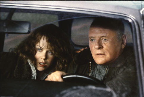 Still of Anthony Hopkins and Nicole Kidman in The Human Stain (2003)