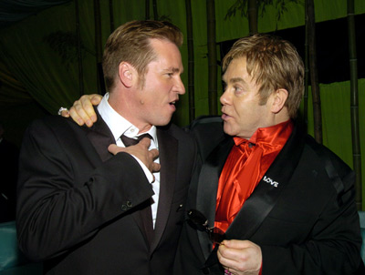 Val Kilmer and Elton John