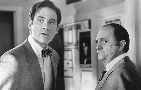 Still of Kevin Kline and Bob Newhart in In & Out (1997)