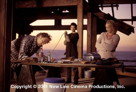 Still of Kevin Kline, Kristin Scott Thomas and Hayden Christensen in Life as a House (2001)