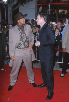 Kevin Kline and Will Smith at event of Laukiniai Laukiniai Vakarai (1999)