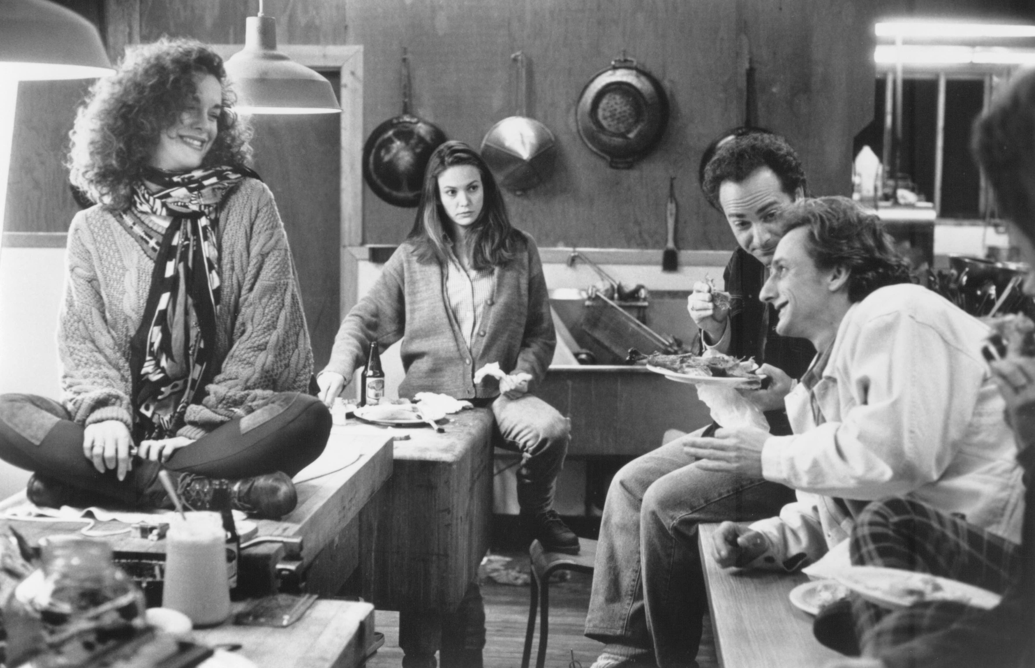 Still of Diane Lane, Elizabeth Perkins, Kevin Pollak and Matt Craven in Indian Summer (1993)