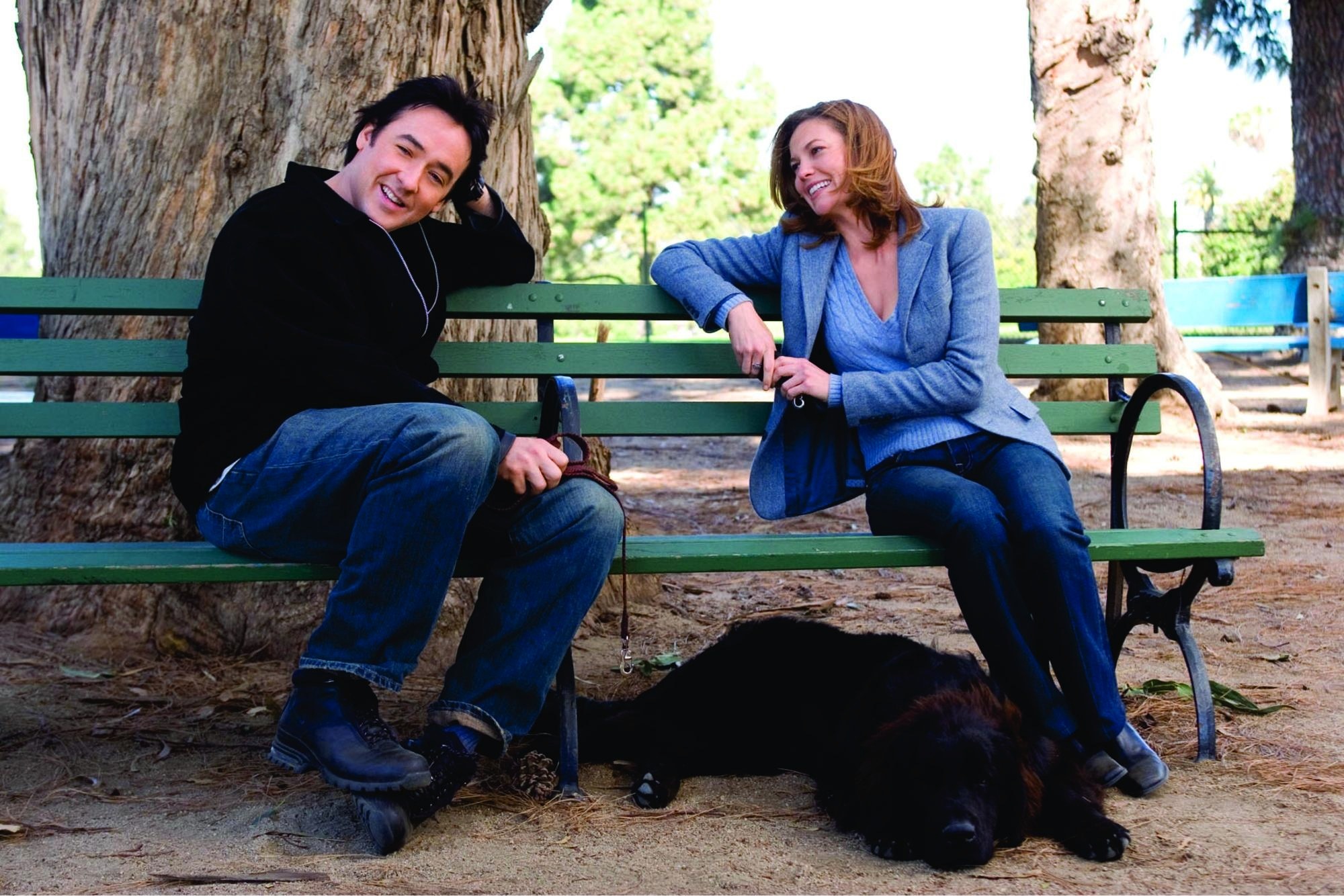 Still of John Cusack and Diane Lane in Must Love Dogs (2005)