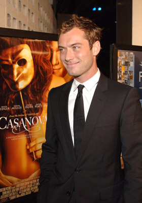 Jude Law at event of Casanova (2005)