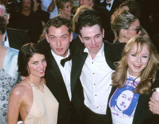 Jude Law and Sadie Frost