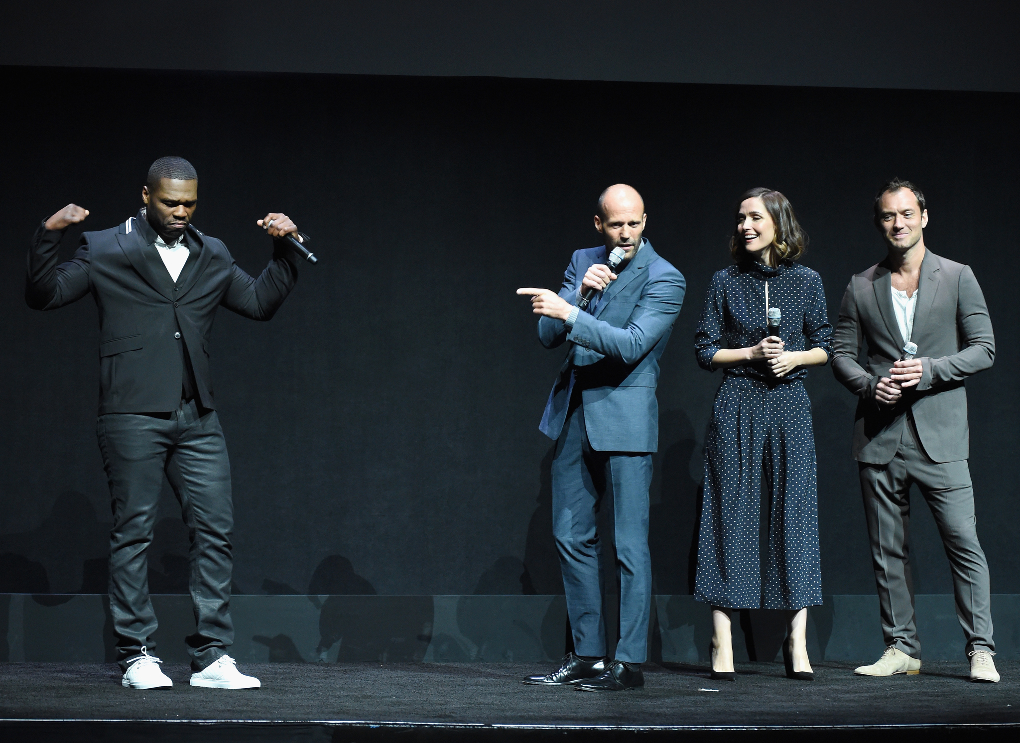 Jude Law, Jason Statham, Rose Byrne and 50 Cent