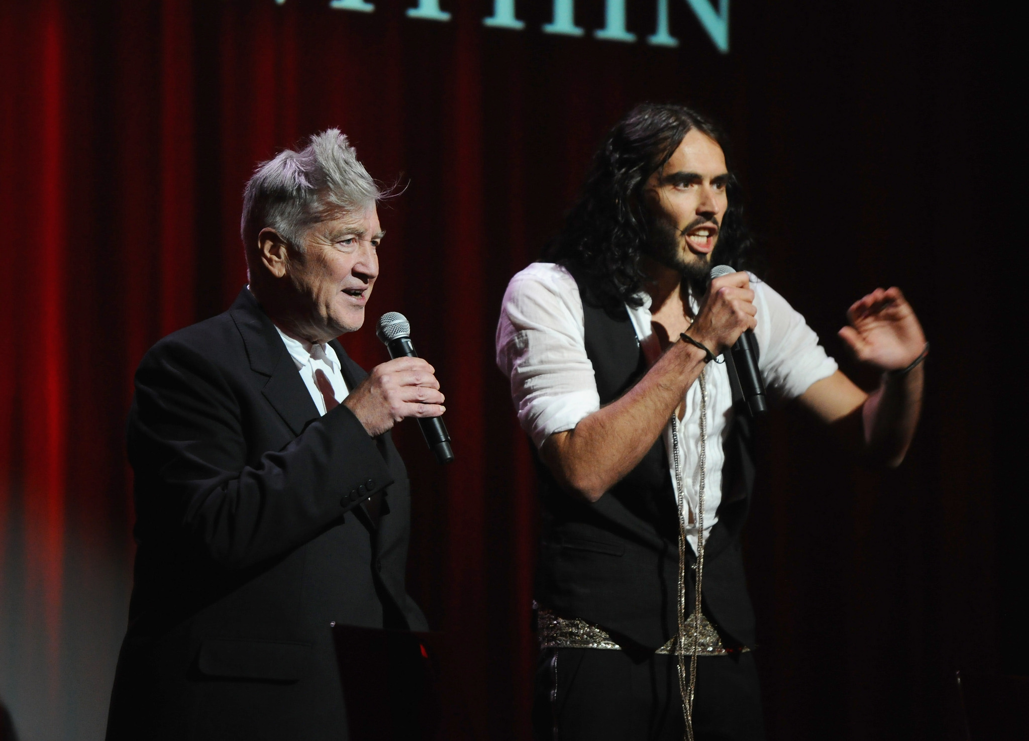 David Lynch and Russell Brand