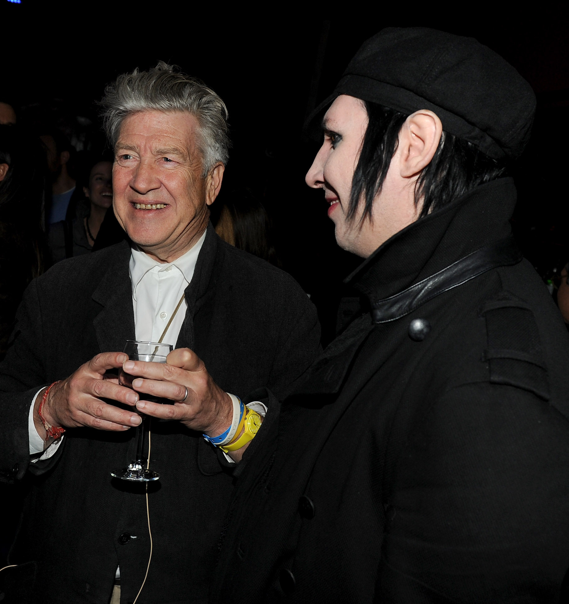 David Lynch and Marilyn Manson