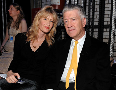 David Lynch and Laura Dern