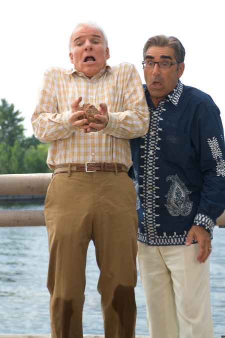 Still of Steve Martin and Eugene Levy in Cheaper by the Dozen 2 (2005)