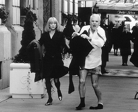 Still of Steve Martin and Goldie Hawn in The Out-of-Towners (1999)