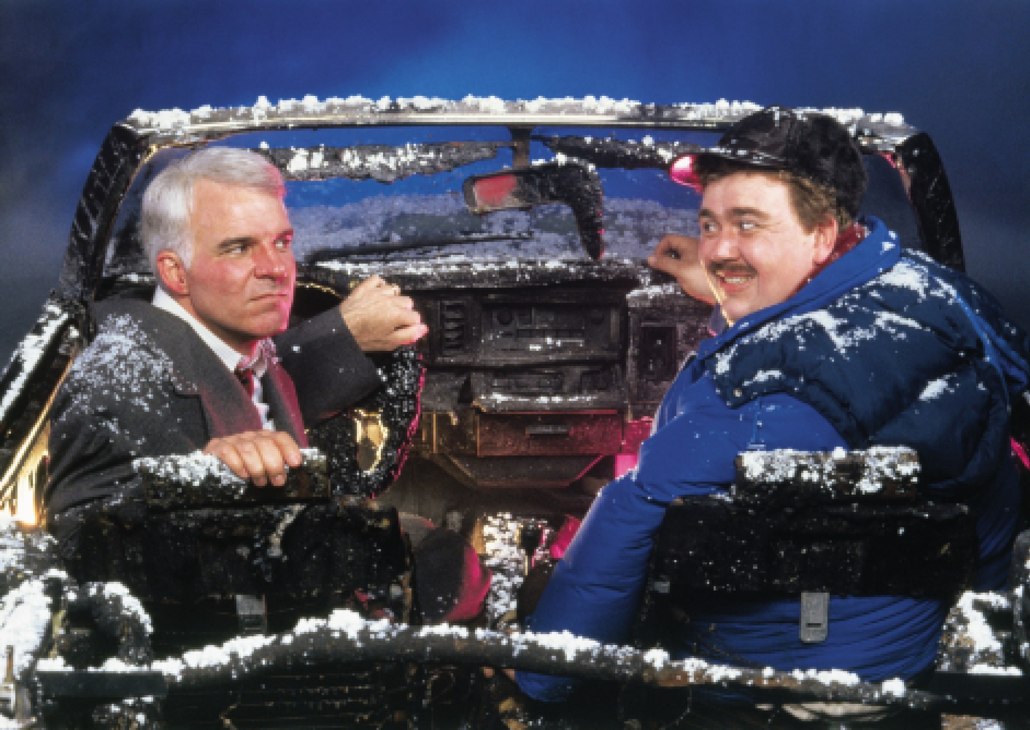 Still of Steve Martin and John Candy in Planes, Trains & Automobiles (1987)