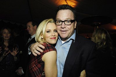 Jenny McCarthy and Tom Arnold