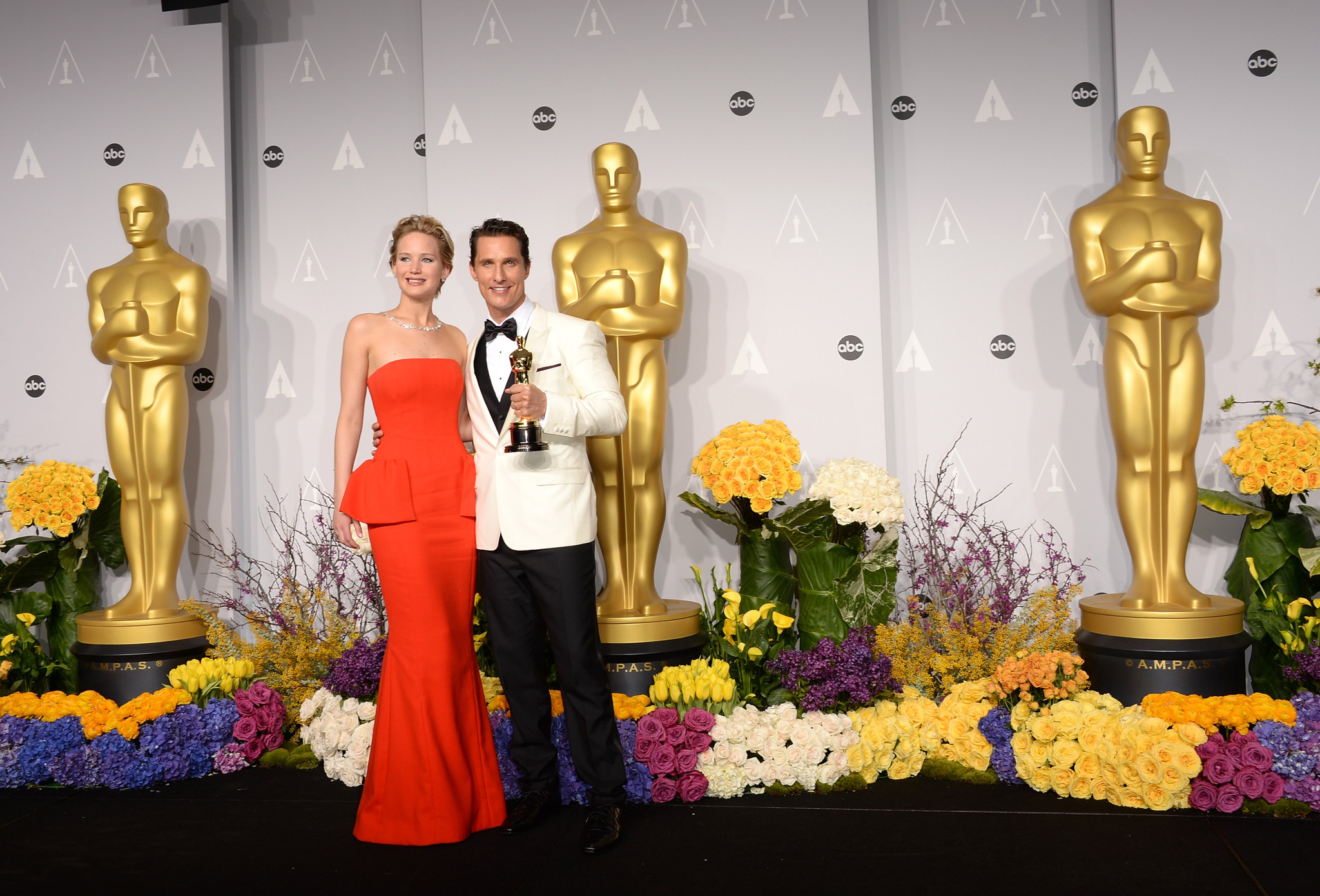 Matthew McConaughey and Jennifer Lawrence