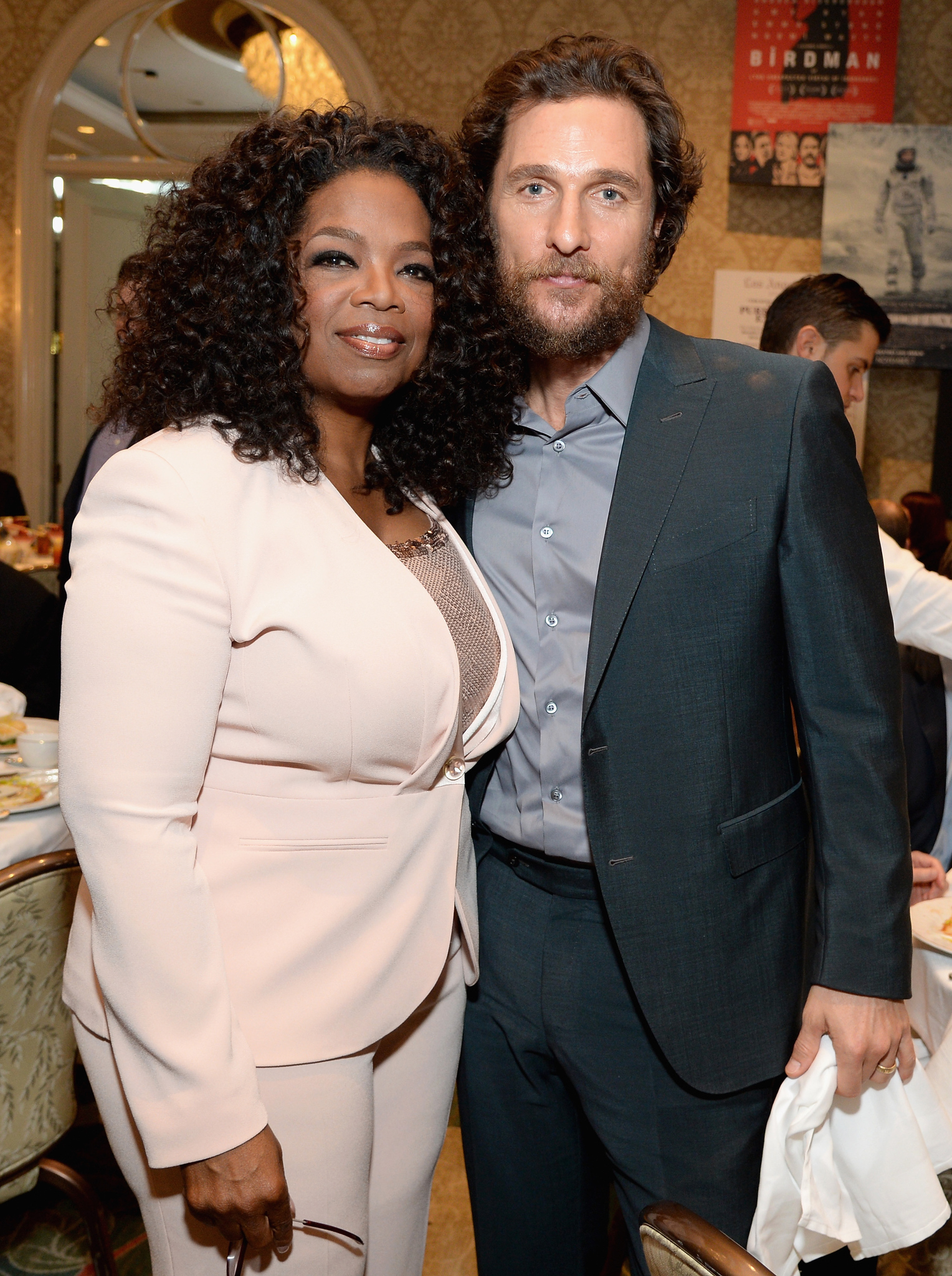 Matthew McConaughey and Oprah Winfrey