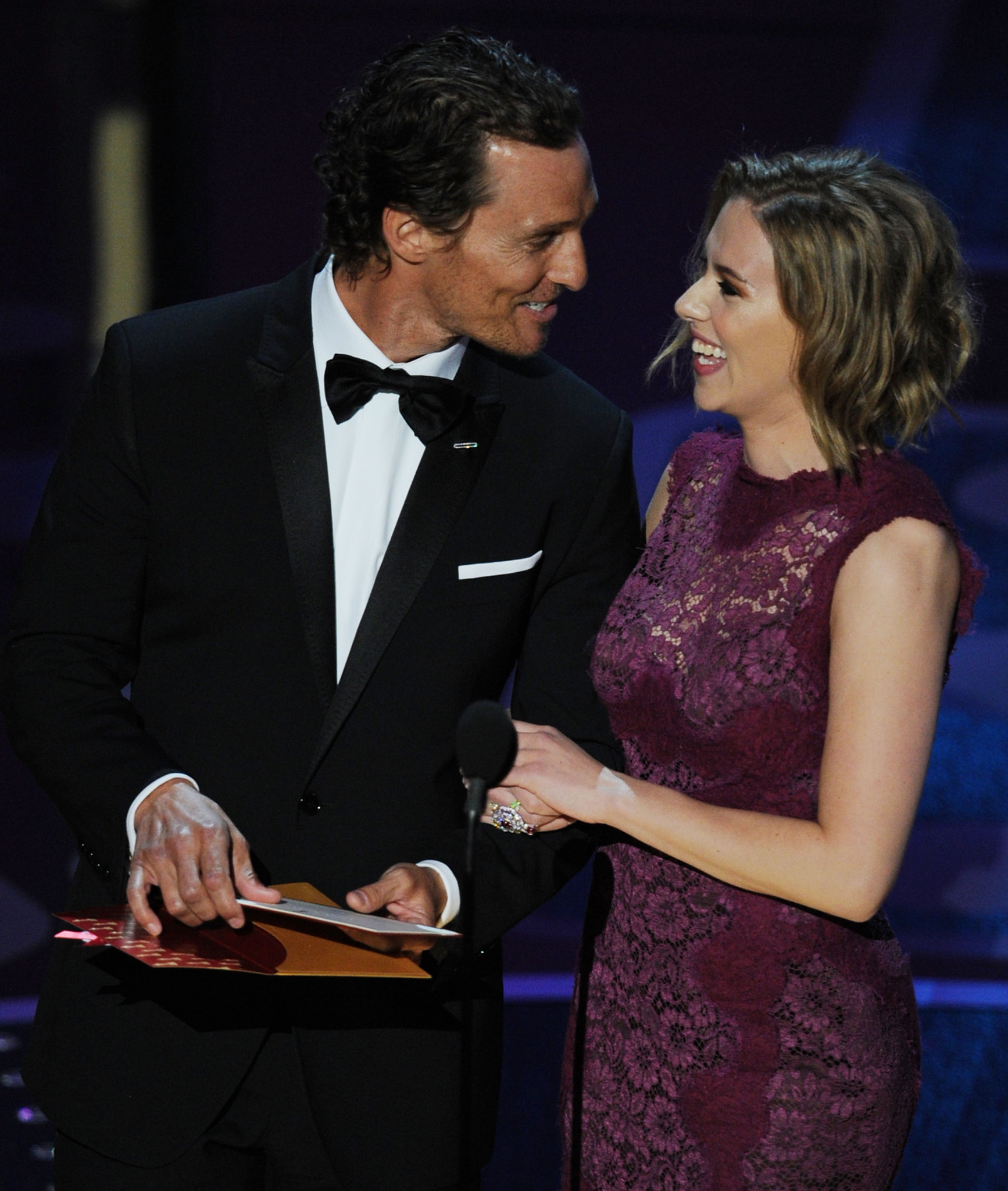 Matthew McConaughey and Scarlett Johansson