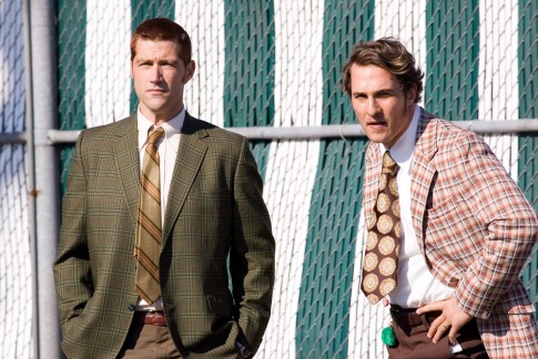 Still of Matthew McConaughey and Matthew Fox in We Are Marshall (2006)