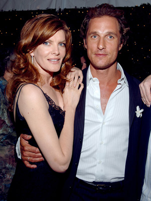 Matthew McConaughey and Rene Russo at event of Two for the Money (2005)