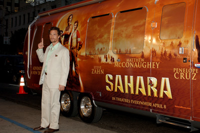 Matthew McConaughey at event of Sahara (2005)