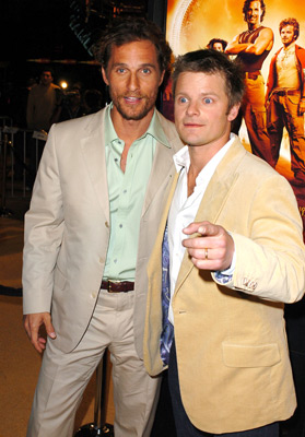 Matthew McConaughey and Steve Zahn at event of Sahara (2005)