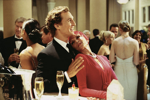 Matthew McConaughey as Benjamin Barry and Liliane Montevecchi as Mrs. DeLauer