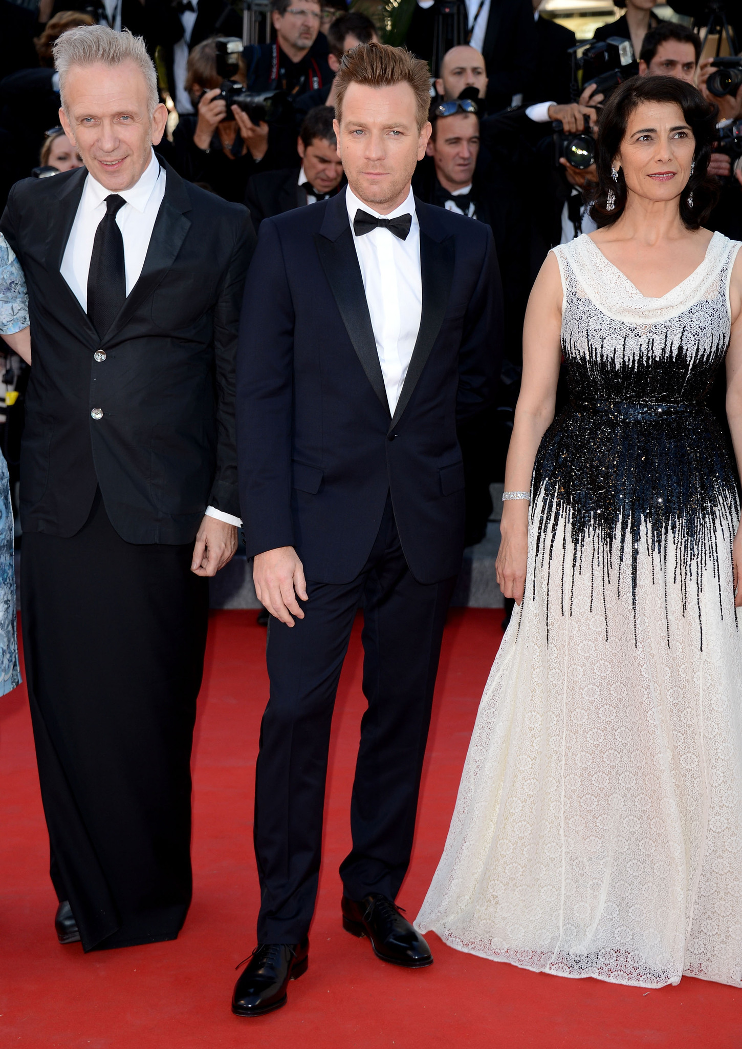 Ewan McGregor, Hiam Abbass and Jean-Paul Gaultier at event of Menesienos karalyste (2012)