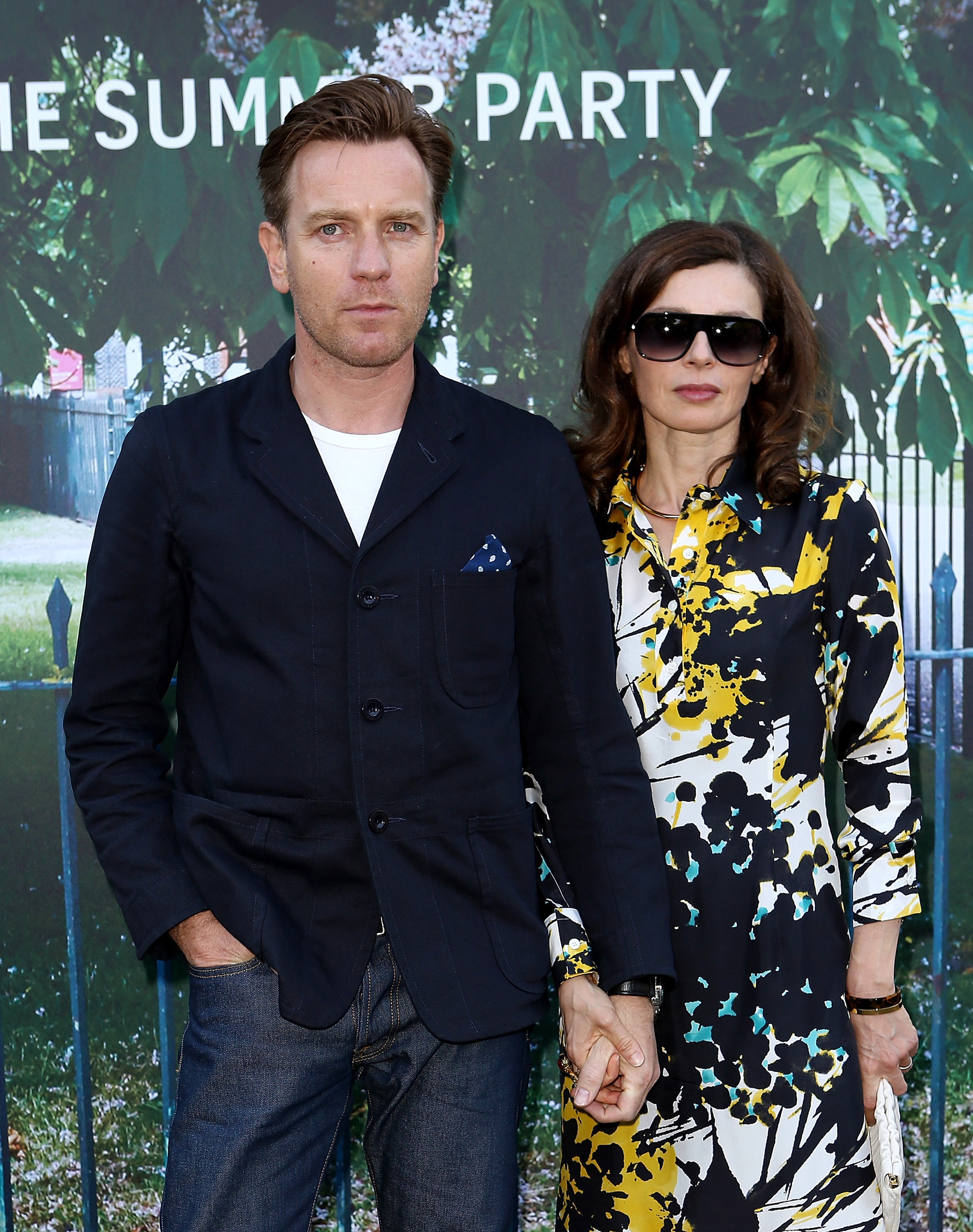 Ewan McGregor and Eve Mavrakis