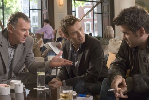 Still of Ewan McGregor, Colin Farrell and Tom Wilkinson in Cassandra's Dream (2007)