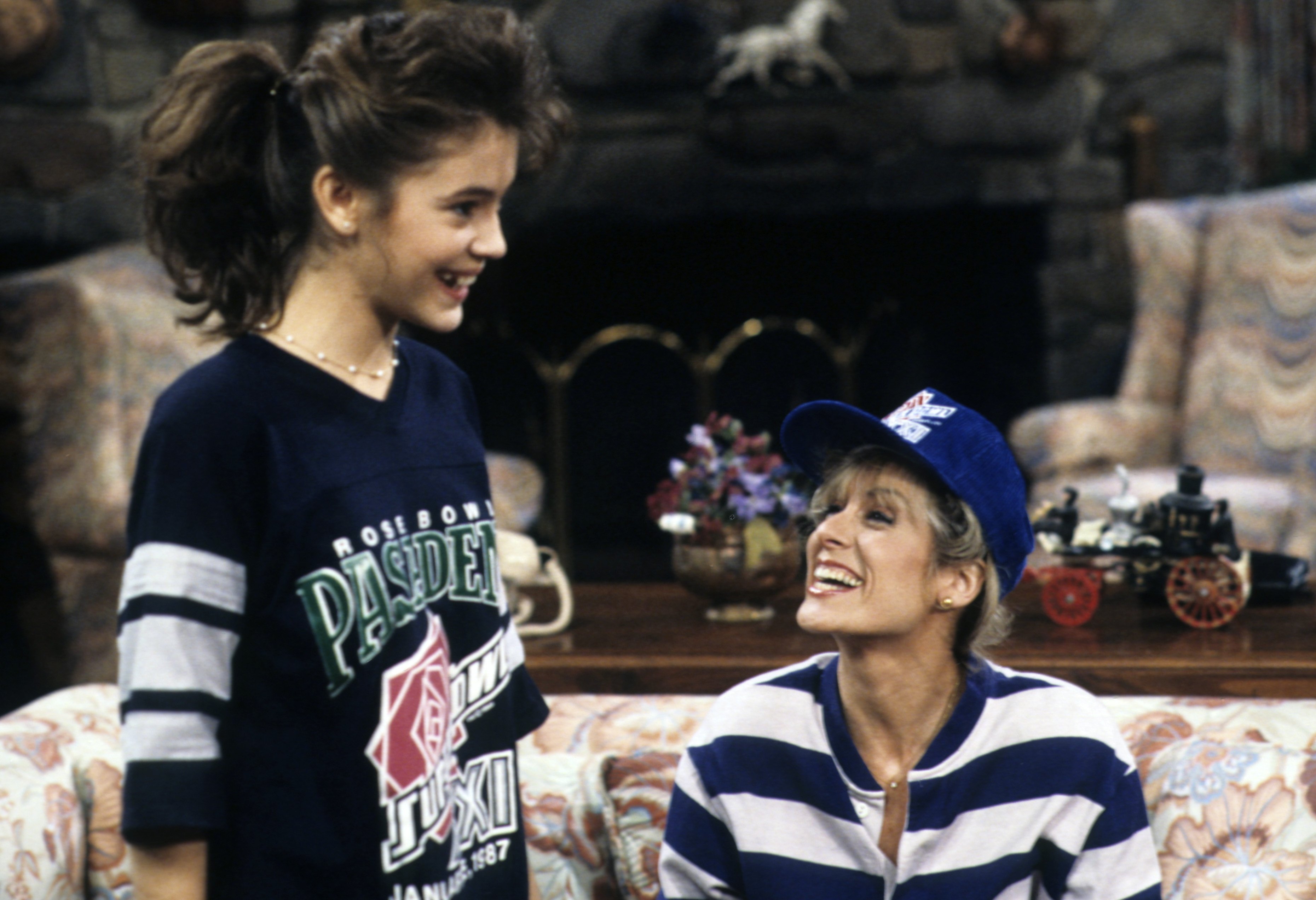 Still of Alyssa Milano and Judith Light in Who's the Boss? (1984)