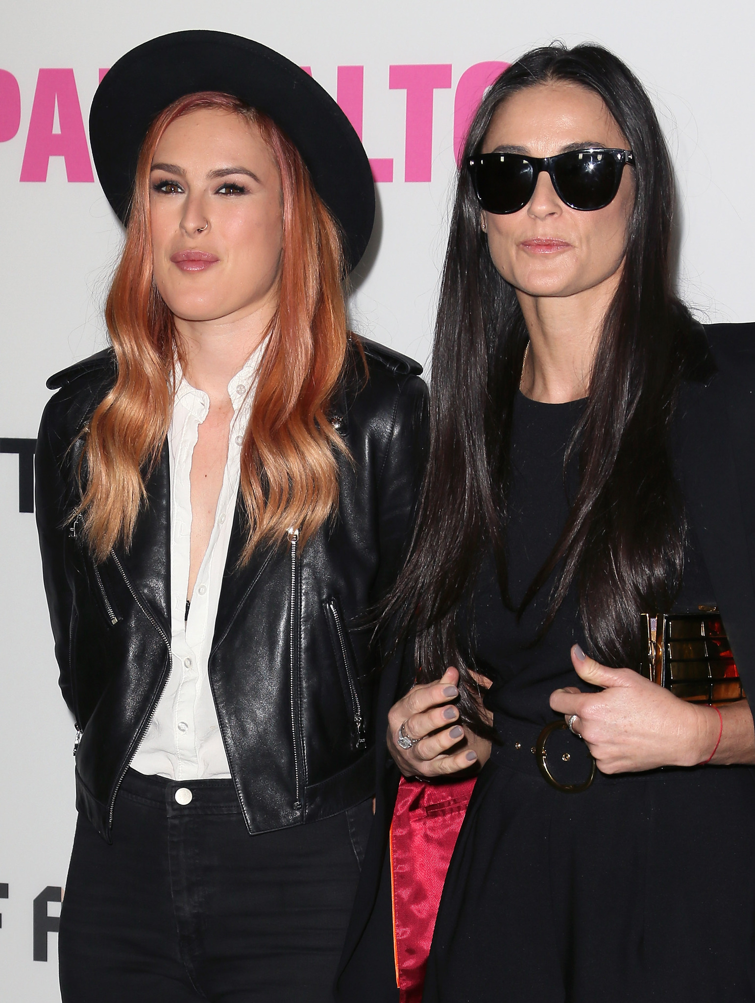 Demi Moore and Rumer Willis at event of Palo Alto (2013)