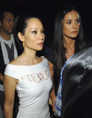 Demi Moore and Lucy Liu