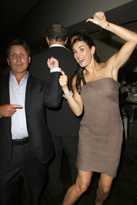 Demi Moore and Emilio Estevez at event of Bobby (2006)