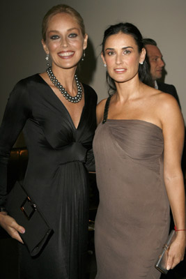 Demi Moore and Sharon Stone at event of Bobby (2006)