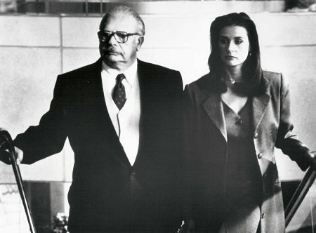 Allan Rich and Demi Moore in 