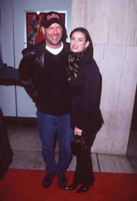 Demi Moore and Bruce Willis at event of Deconstructing Harry (1997)