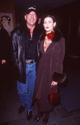 Demi Moore and Bruce Willis at event of The Jackal (1997)