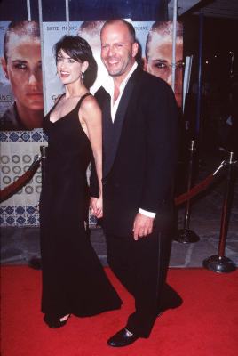 Demi Moore and Bruce Willis at event of G.I. Jane (1997)