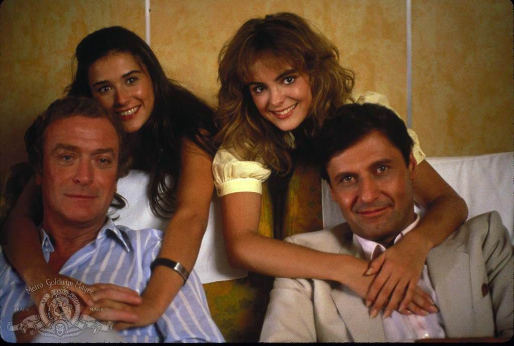 Still of Demi Moore, Michael Caine, Michelle Johnson and Joseph Bologna in Blame It on Rio (1984)