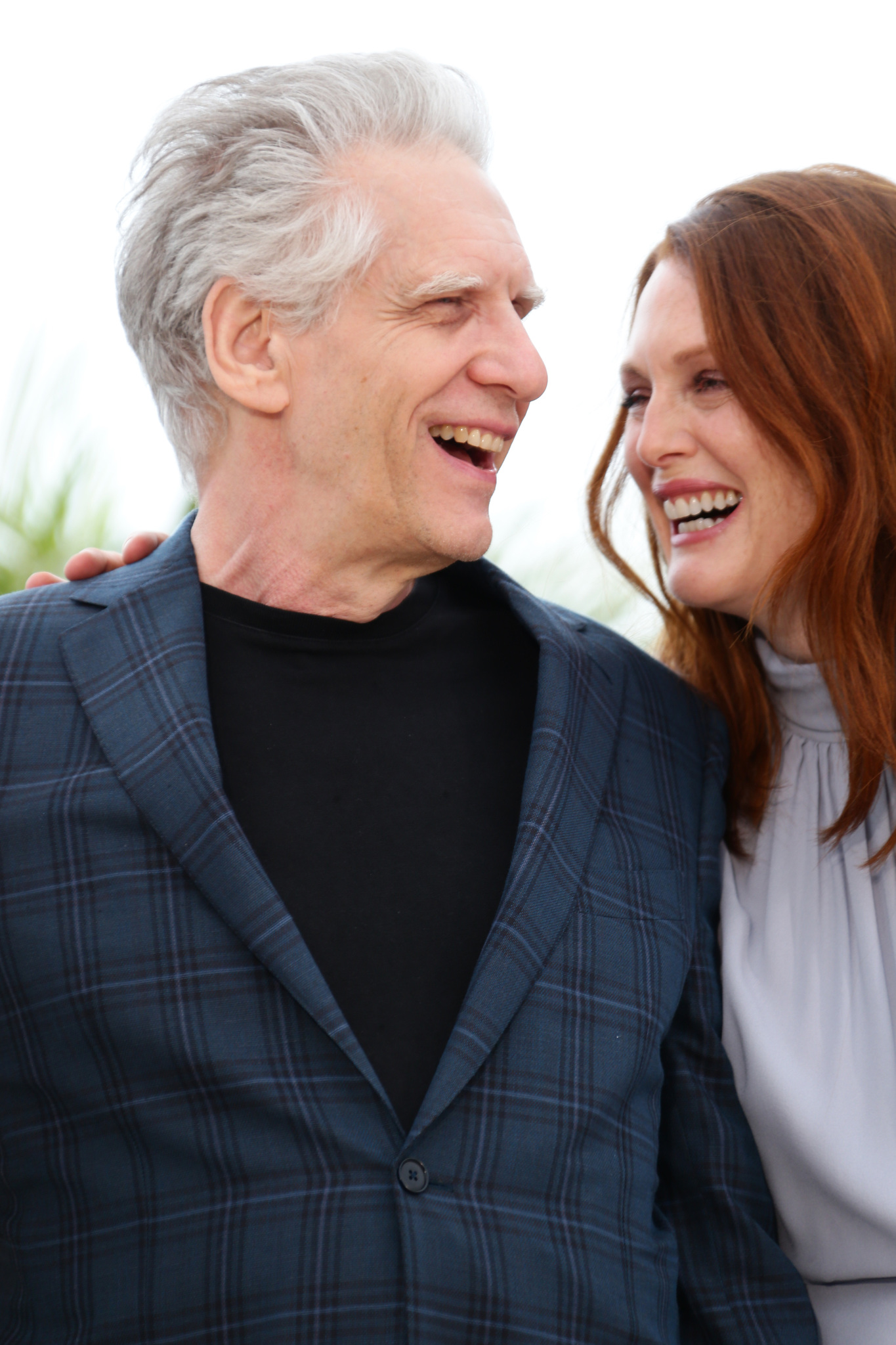 Julianne Moore and David Cronenberg