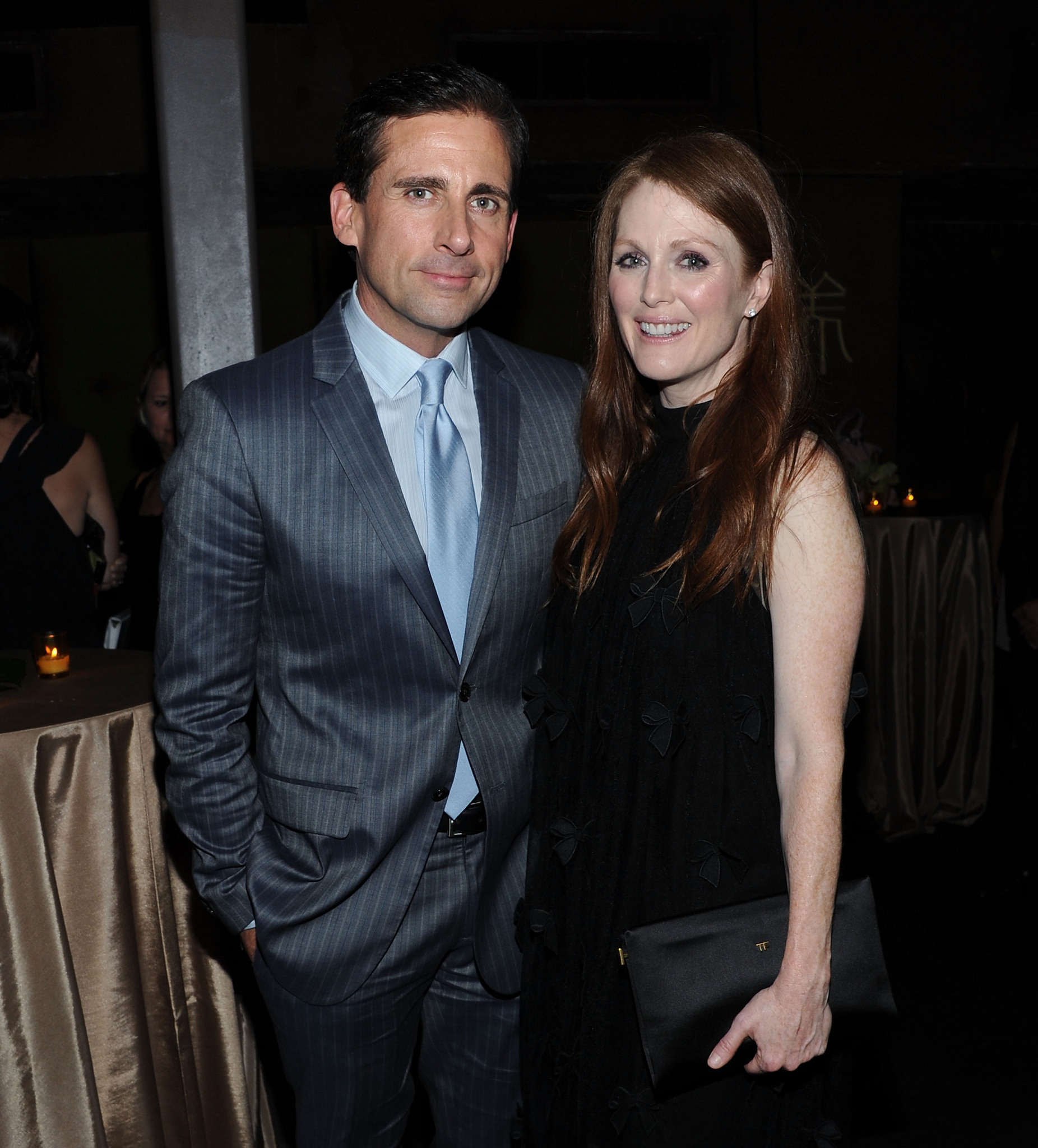 Julianne Moore and Steve Carell at event of Kvaila, beprotiska meile (2011)