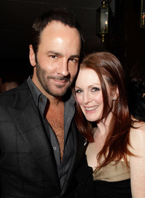 Julianne Moore and Tom Ford at event of A Single Man (2009)