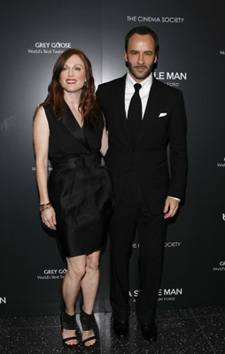 Julianne Moore and Tom Ford at event of A Single Man (2009)