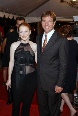 Julianne Moore and Dennis Quaid at event of Far from Heaven (2002)