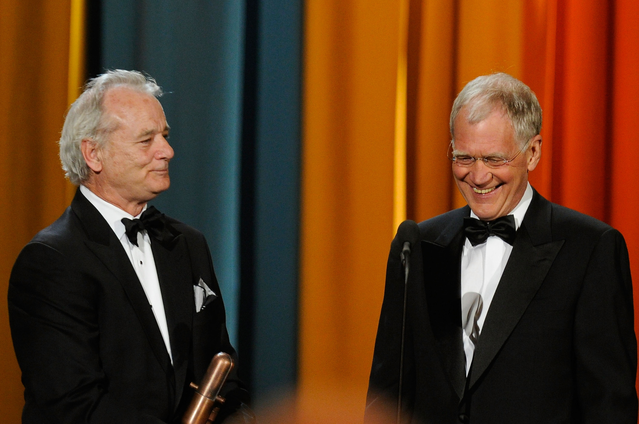 Bill Murray and David Letterman