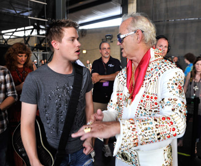 Bill Murray and Johnny Lang