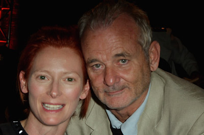 Bill Murray and Tilda Swinton at event of Michael Clayton (2007)